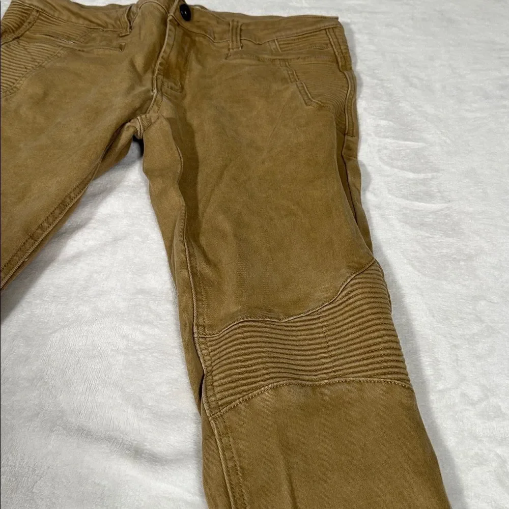 RS7 Men's Ribbed Tan Pants